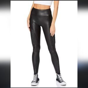 SPANX Leggings for Women Faux Leather Leggings sz M